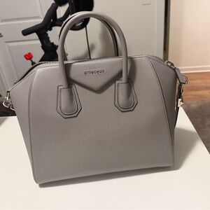 Givenchy Light Gray Satchel